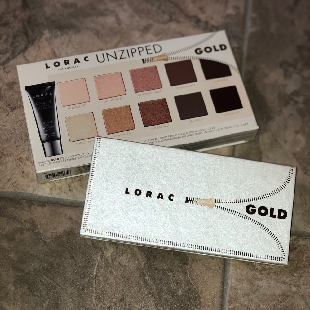 Lorac unzipped GOLD palette
